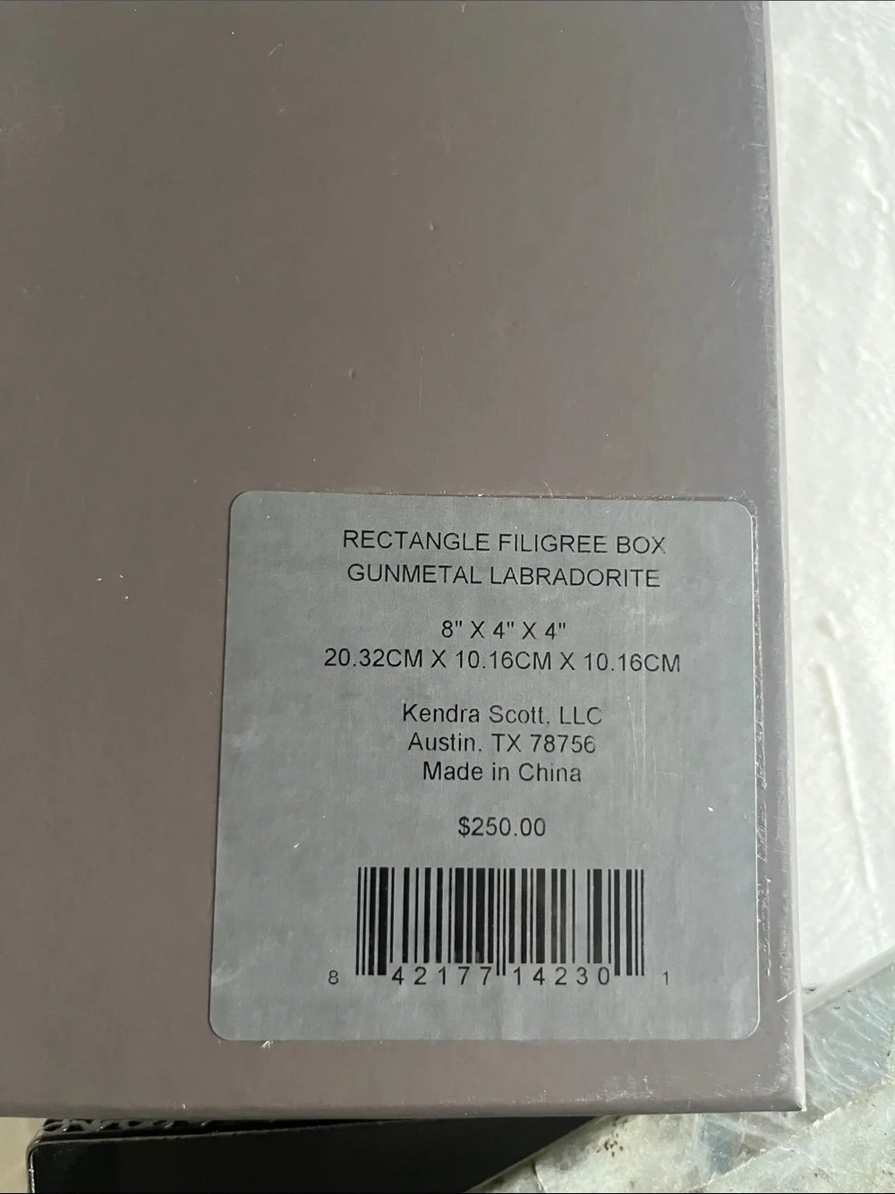 Kendra Scott storage box